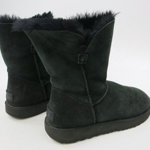 UGG Australia Classic Cuff Short Insulated Winter Boots Shoes sz 8 - Picture 4 of 6